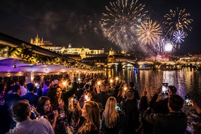 New Year's Eve Party Cruise with Welcome Shot