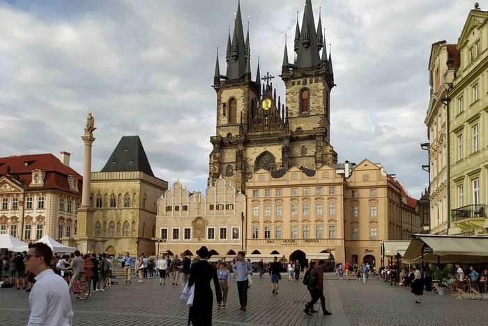 Prague : Visite guidée à pied de l'ancienne, de la nouvelle et de la ville juive