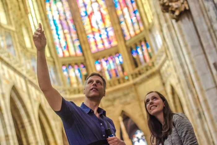 Visite de 2h30 du château de Prague avec billet d'entrée