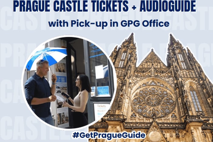 Prague Castle Ticket & Audioguide with Pick-up in GPG Office