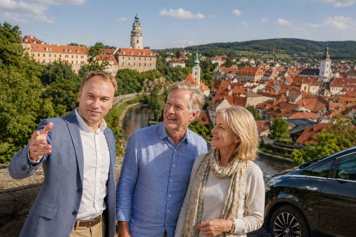 Prague to Český Krumlov Private Guided Tour – With Mike