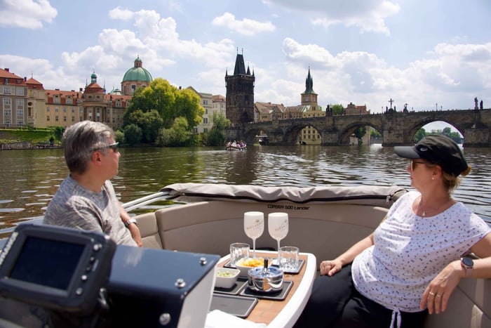 Private Boat Cruise with a Bottle of Prosecco