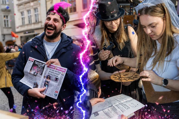 Prag: Polterabend-escape game