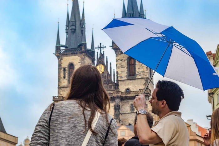 Praga: Tour a pie de 3 horas por la Ciudad Vieja y el Castillo de Praga