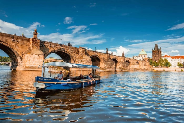 Prag: 45-minuters sightseeingkryssning till Djävulskanalen