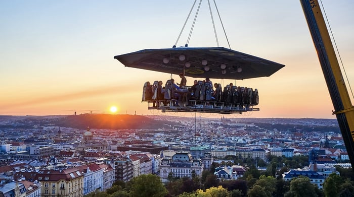 Déjeuner PREMIUM dans les airs