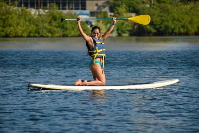 San Juan: Noleggio di Paddleboard per la Laguna di Condado con attrezzatura