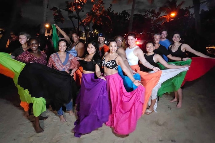 San Juan: Puerto Rican Folklore Bomba Class with Live Music