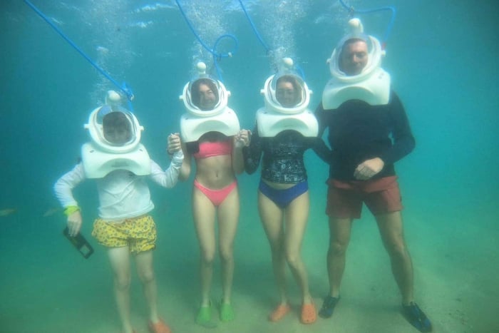 San Juan: sea trek tour explore beneath the waves