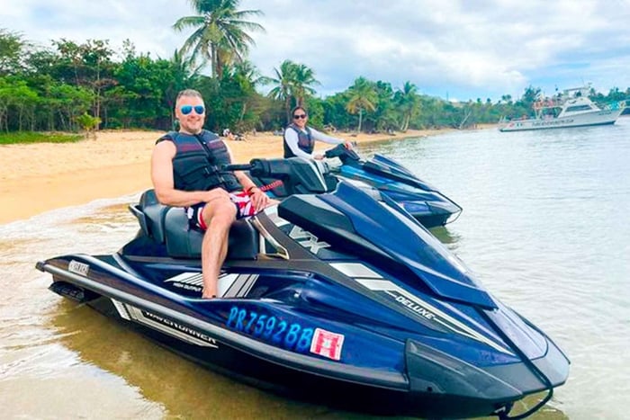 Vieques: Thrilling Jet Ski Tour & Hidden Beach Explorer