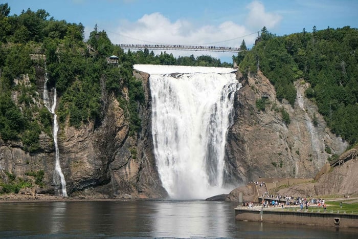 From Quebec City - Montmorency Falls Bike Tour