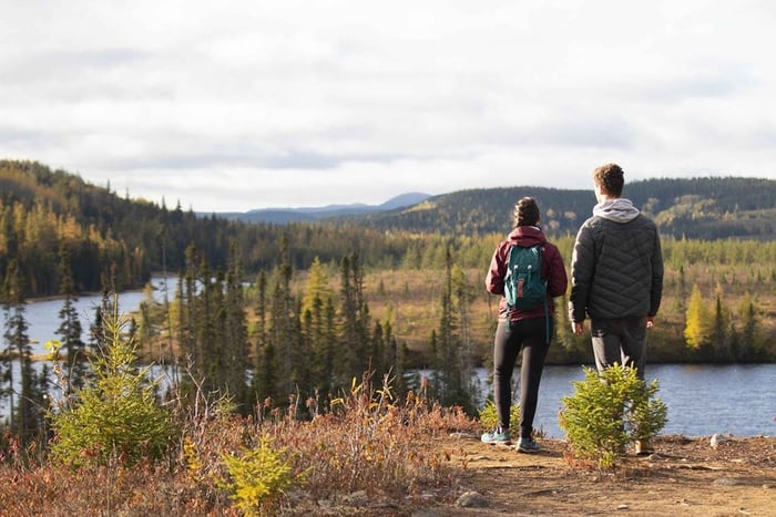 Québec City: Geführte Wanderung durch die boreale Taiga