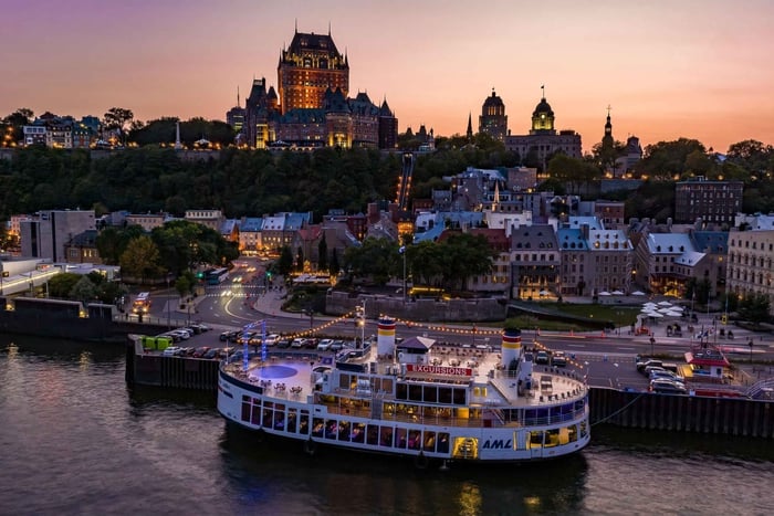 Québec City: avondcruise met live DJ