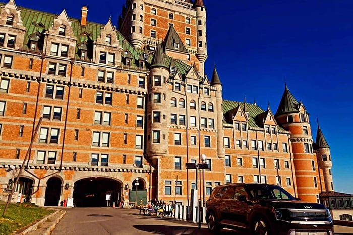 Tour privato di 4 ore nella Città Vecchia di Québec City e alle Cascate di Montmorency