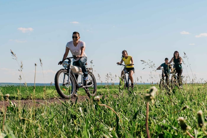 Quebec - Alquiler regular de bicicletas en la Isla de Orleans