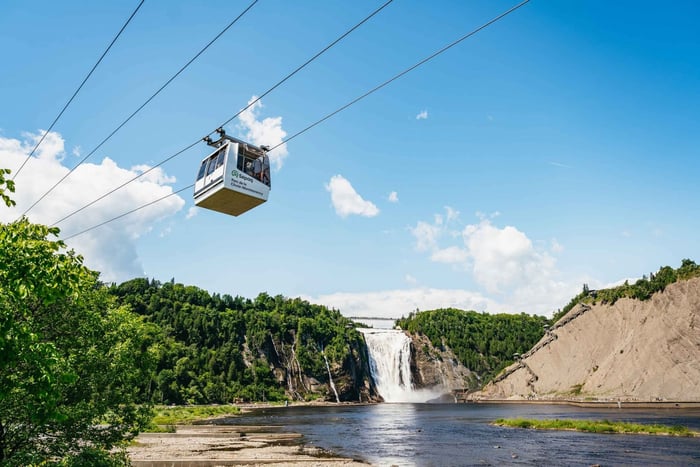 Montmorency Falls & Ile d'Orleans halvdagstur