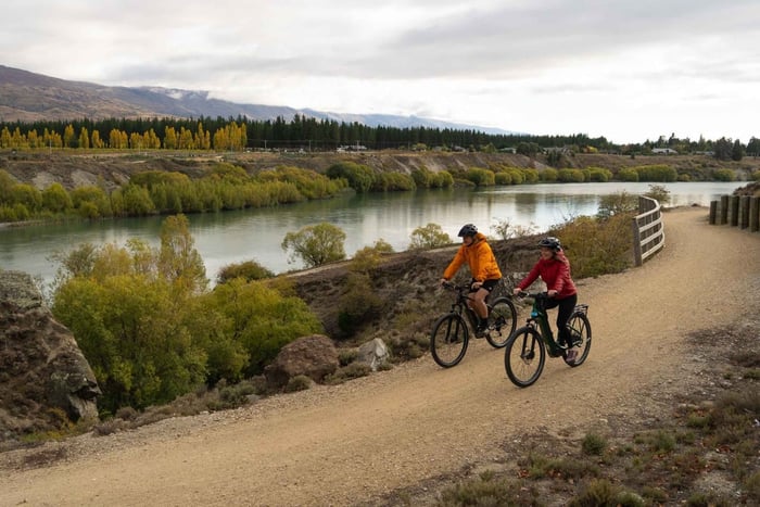 recorre en bicicleta el sendero de la garganta de Kawarau desde Cromwell
