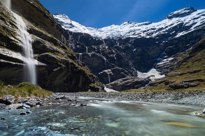 Earnslaw Burn Glacier & Waterfalls | 75min from Queenstown