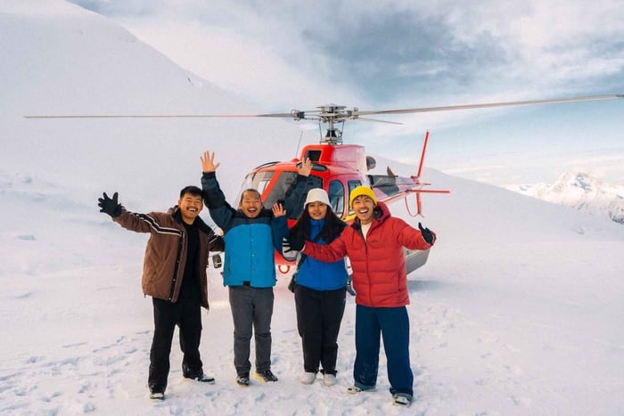 Glenorchy: 25-30 minuten durende helikoptervlucht met sneeuwlanding
