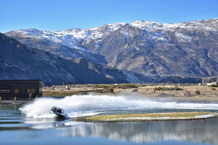 Queenstown: Jet Sprint Boating Experience bei Oxbow Adventure