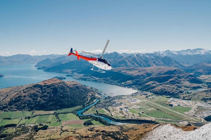 Queenstown: helikoptertour naar keuze van de piloot en berglanding