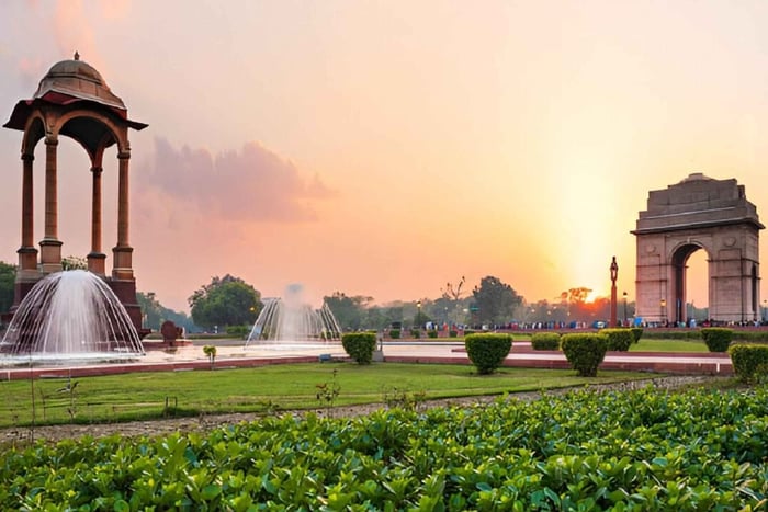 Delhi: India Gate, Humayun Tomb en Qutub Minar rondleiding