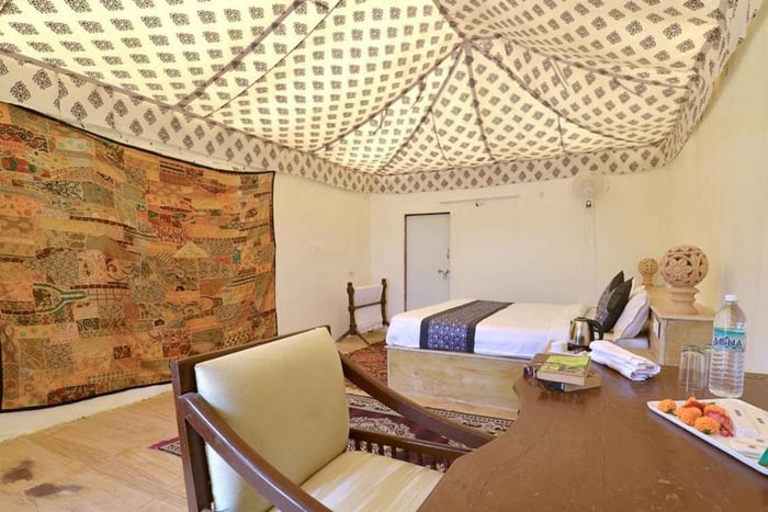 Rosa del Desierto Jaisalmer: Tienda de lujo en el desierto del Thar