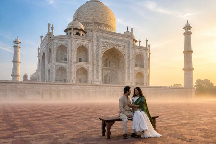 Vanuit Delhi: 3-daagse Gouden Driehoek-tour naar Agra en Jaipur