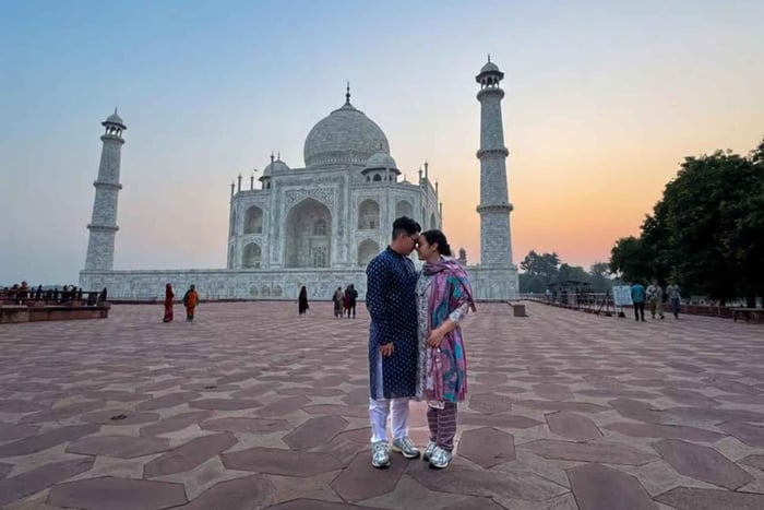 Z Delhi: Tadź Mahal z lunchem (all inclusive)