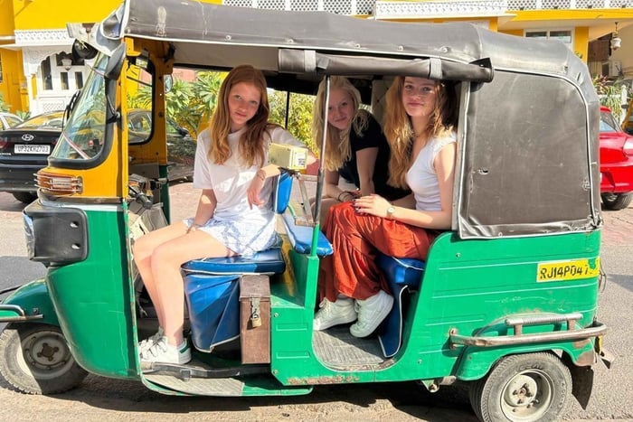 Jaipur: Koko päivän yksityinen kiertoajelu tuk-tukilla