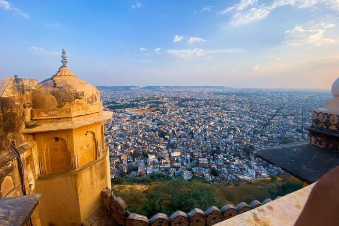 Jaipur : Visite d'une jounée avec le fort Amer et le coucher de soleil de Nahargarh
