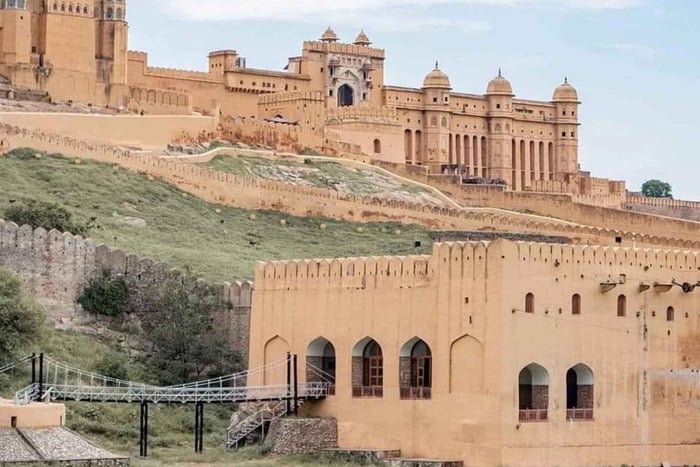 Jaipur: tour de medio día o día completo con mercado de flores