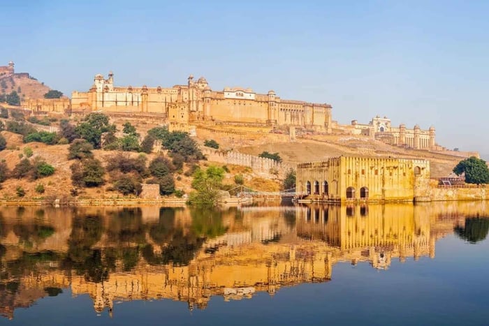Jaipur : visite privée en voiture avec Hawa Mahal et le palais d'Amber