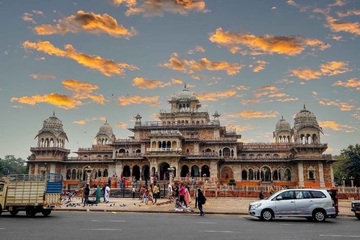 Jaipur: tour serale privato con il tempio delle scimmie e il mercato locale