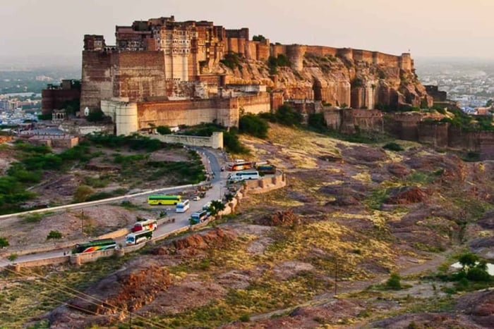 Jodhpur Stadtrundfahrt mit Blue City Heritage Walking Tour