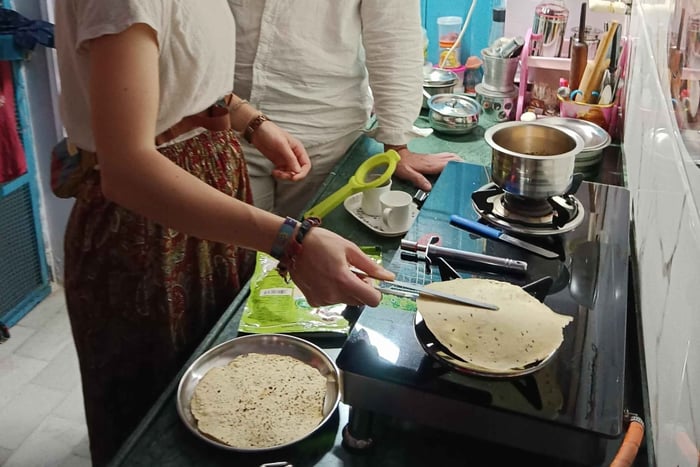 Jodhpur: Vegetarischer Kochkurs bei einer einheimischen Familie