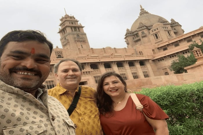 Tour privato della città blu di Jodhpur con servizio di prelievo e rientro in hotel