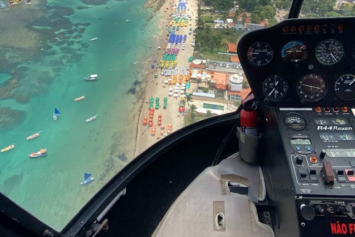 Porto de Galinhas: Panoramische helikoptervlucht