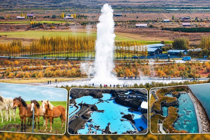 Ab Golden Circle, Pferde & Blaue Lagune oder Sky Lagoon