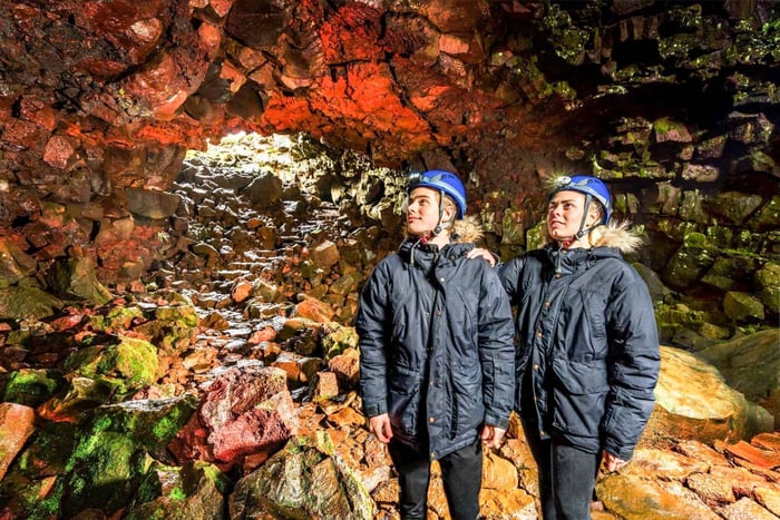 Vanuit Reykjavik: Raufarhólshellir lavatunnel met de bus