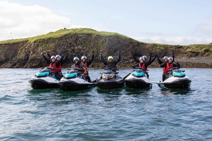Jet ski tour in the Bay of Reykjavík