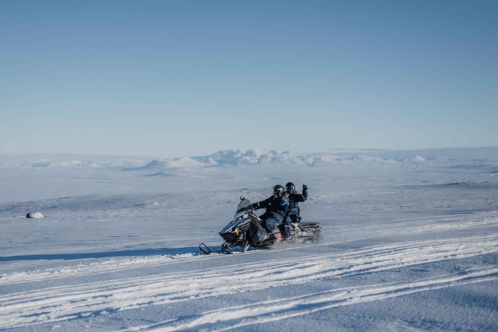 Private Golden Circle Tour and Snowmobiling Adventure