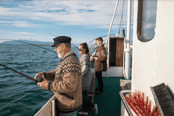 Reykjavik: 3-timers havfiskeri-gourmet-oplevelsestur