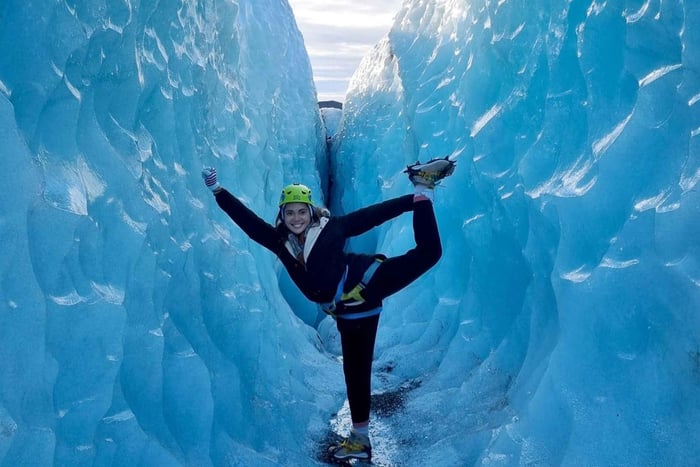 Reykjavik: Isbrevandring med bilder, fossefall og svart strand