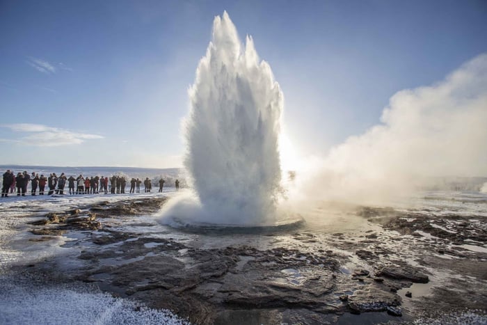 Reykjavik: Gouden Cirkel, Bruarfoss en Kerid Krater Tour