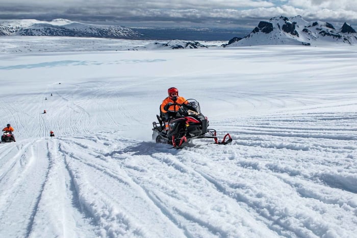 Reykjavik : circuit en super jeep et motoneige dans le Cercle d'Or