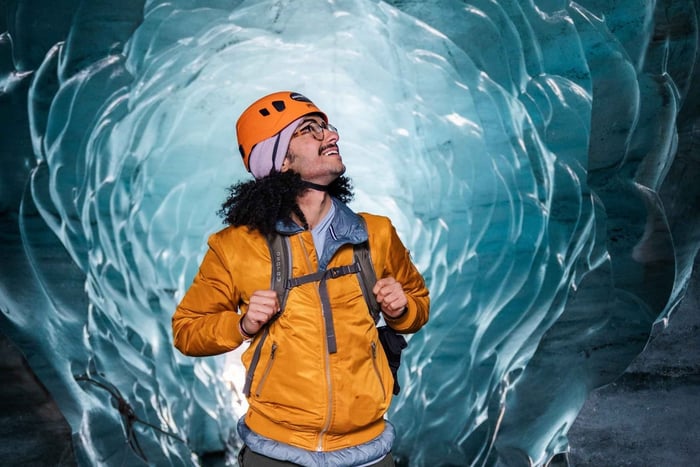 Reykjavik: Katla ijsgrot & zuidkust watervallen tour