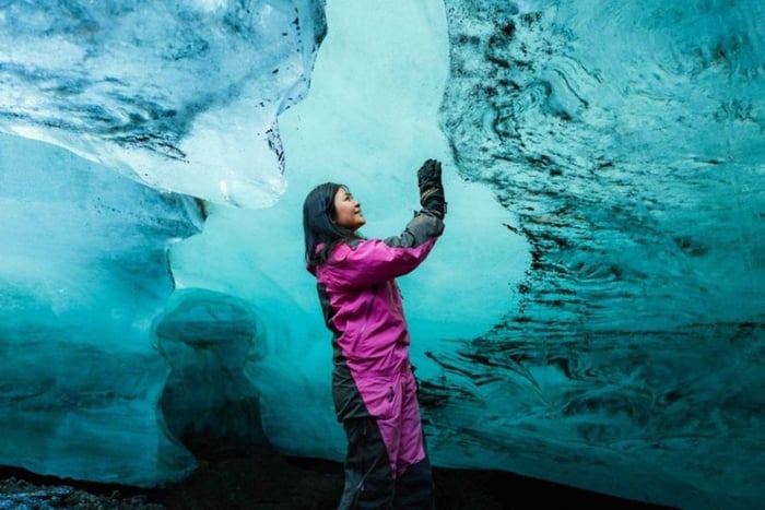 Reykjavík: Snøscootertur på Langjökull-breen med isgrotte