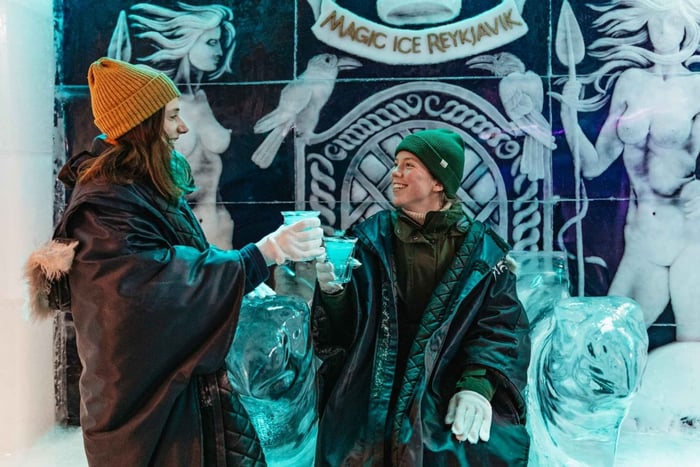 Reykjavik: Inngang til Magic Ice Bar inkludert velkomstdrink