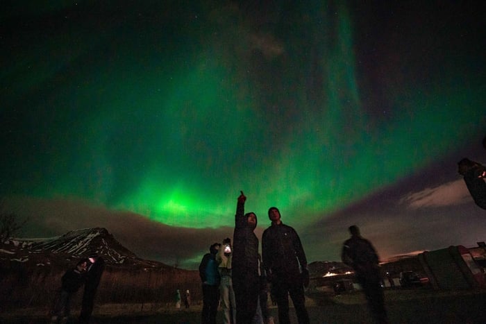 Reykjavik: Northern Lights Tour with Free Photos & Hot Cocoa